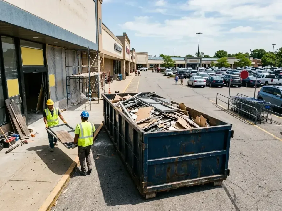 retail-store-renovation-debris-003 — frequently asked questions, Roll-off Dumpster Rentals in Cleveland, TX